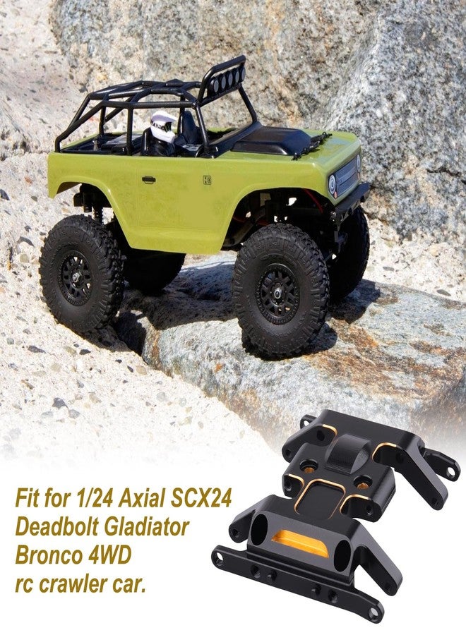 CrazyHobby Aluminum Chassis Skid Plate for 1/24 Axial SCX24 Deadbolt Crawler Car AXI90081 Upgrades Parts - Image 3